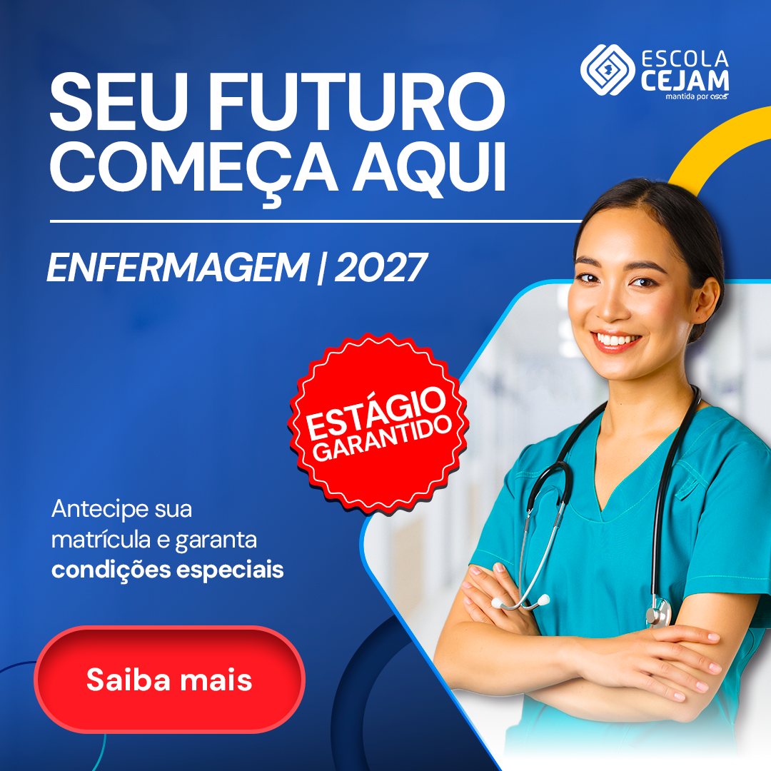 Técnico em Enfermagem 2027: vagas abertas nos CampusLiberdade e M’Boi Mirim